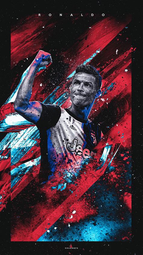 Football Posters 201920 On Behance Ronaldo Wallpapers Cristiano