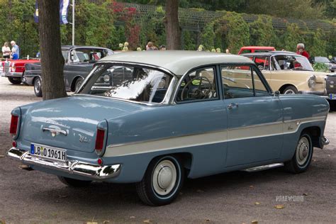 1961 Ford Taunus 12m Rear View 1960s Paledog Photo Collection