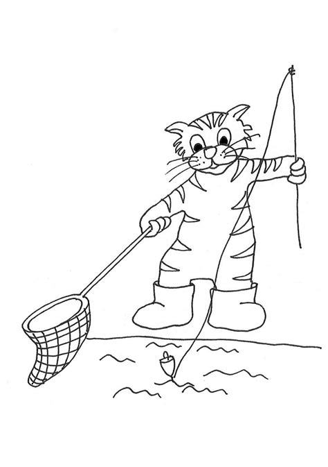 Most kids love coloring animal pictures. Free Printable Cat Coloring Pages For Kids
