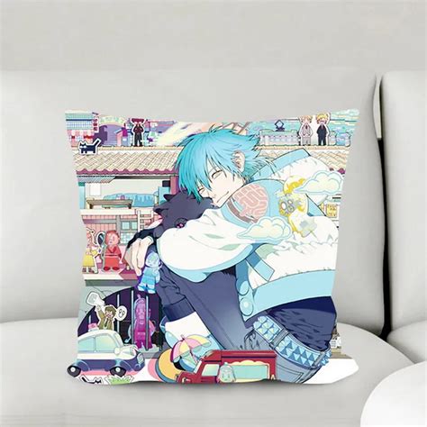 Oct Home Textile Dramatical Murder Anime Aoba Seragaki 2wt 2way One Sided Two Sided Square