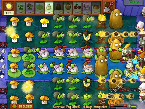 Place the plants so that they can shoot the zombies. Plants vs Zombies (PvZ) - Tai game | Download game Chiến thuật
