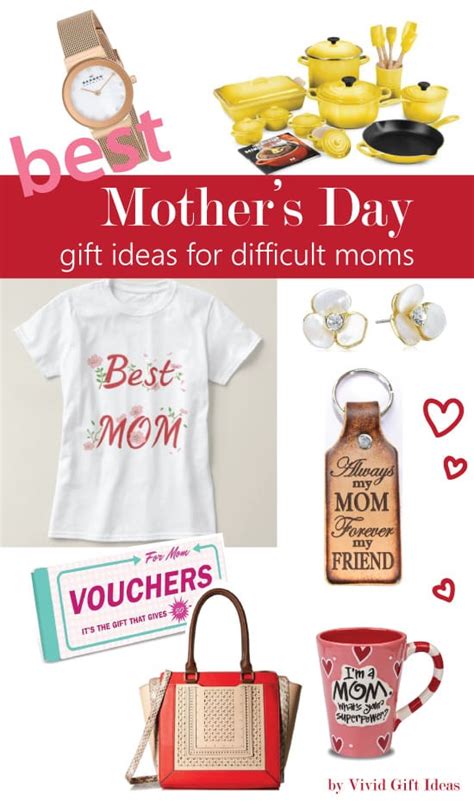From the beauty queen to the foodie, we've got gift ideas for every type of mum. 2016 Mother's Day Gift Ideas for Difficult Moms - Vivid's