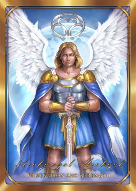 Image Of Archangel Michael The Angel Of Protection And Strength