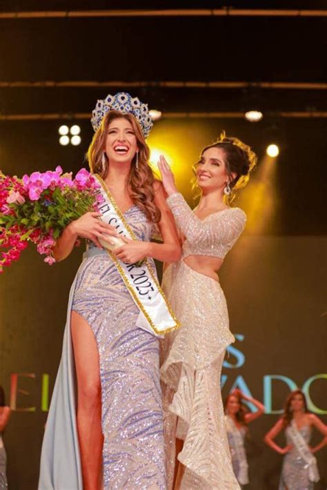 El Pa S Entero Impactado Isabella Garc A Es La Nueva Miss Universo El Salvador Noticias De
