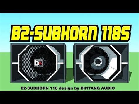 Maybe you would like to learn more about one of these? SKEMA BOX SPEAKER SUBHORN 118 - YouTube | Speaker box design, Speaker design, Graphic card