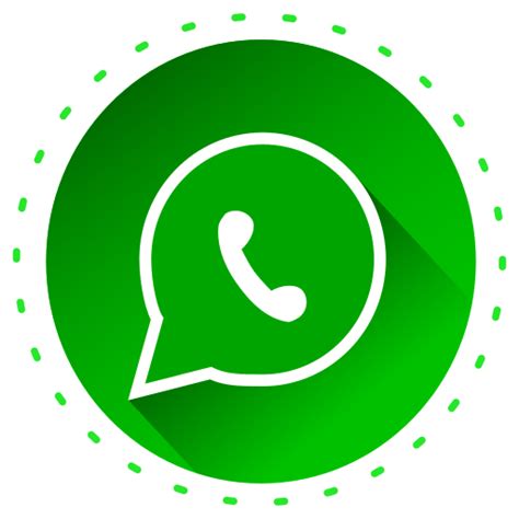 Whatsapp Social Networks Color Green Icon In Social Networks
