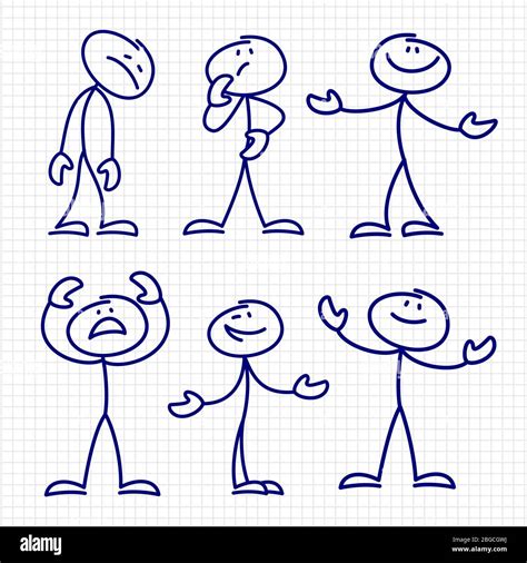 Simple Drawings Of Stick People