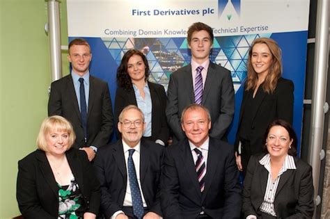 Newryie First Derivatives Host Bank Of England Deputy Governor