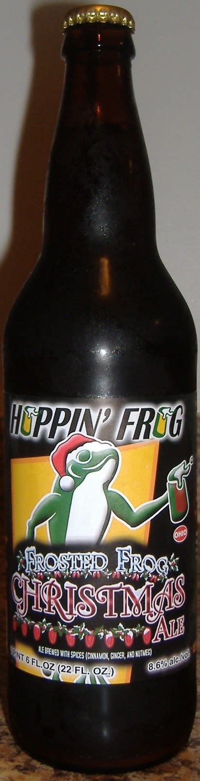 Horror Movies And Beer Hoppin Frog Frosted Frog Christmas Ale
