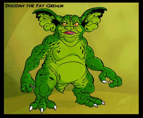 Gremlins The Discarded Fat Gremlin By Geargades On Deviantart