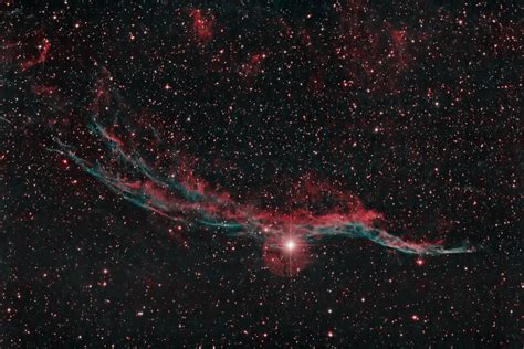 The Veil Nebula Ngc6960 In Cygnus Photo Gerhard Bachmayer Photos