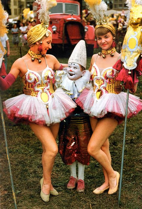 Vintage Photography Circus Performers 1940s 50s