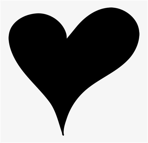 Hearts Clipart Doodles Heart Png Cute Doodled Black Hand