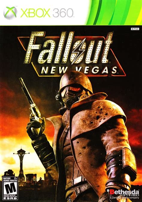 Fallout New Vegas 2010 Xbox 360 Box Cover Art Mobygames