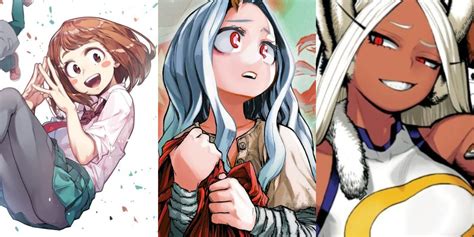 Manga Top 10 Strongest Female My Hero Academia Characters Ranked 🍀