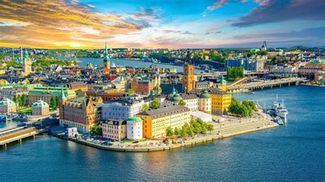 Best sweden wallpapers and hd background images for your device! Stockholm Capital Of Sweden Sunset Landscape Photography ...