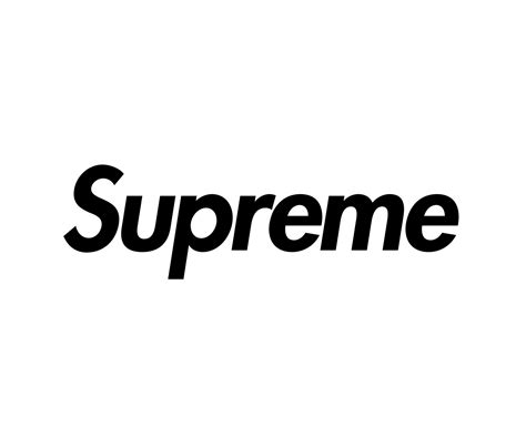 Supreme Logo Brand Black Symbol Clothes Design Icon Abstract