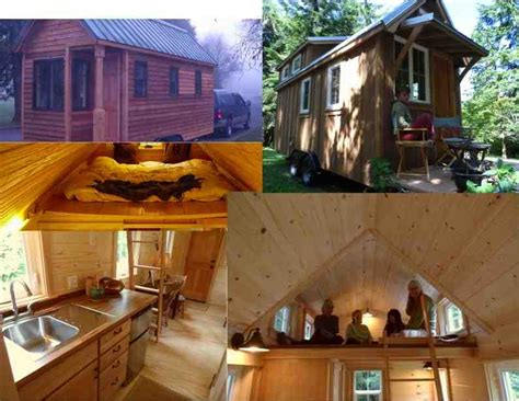 The log cabin kits contain all the unassembled components that are necessary for the project. Amazing Tiny Cabin On Wheels - Do-It-Yourself Fun Ideas