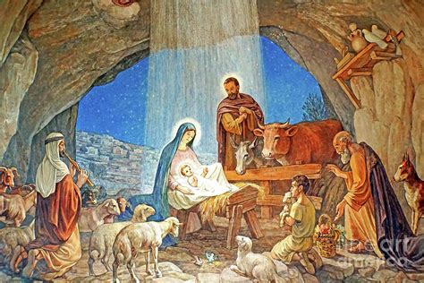 Holy Land Nativity Scene Photograph By Munir Alawi Pixels