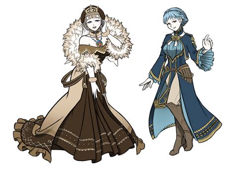 Fire Emblem [oc] Gremory Mercedes And Valkyrie Marianne Fire Emblem