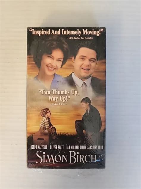 SIMON BIRCH VHS 1999 Joseph Mazzello Ian Michael Smith Ashley Judd