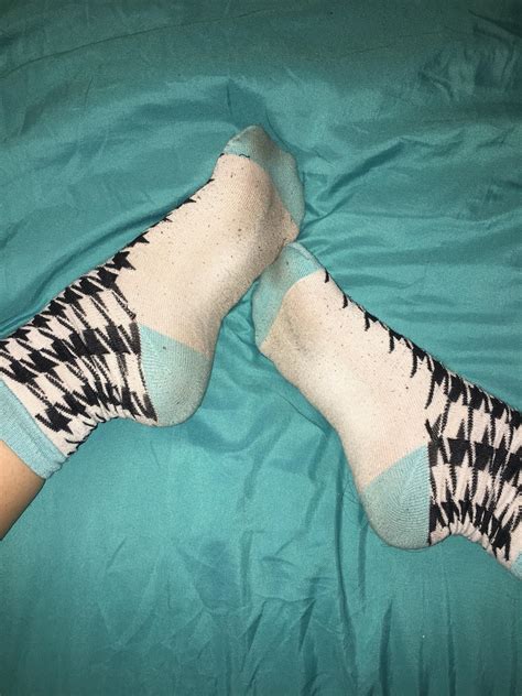 i m a dancer who gets her socks really filthy and smelly this pair is ready for a long day of