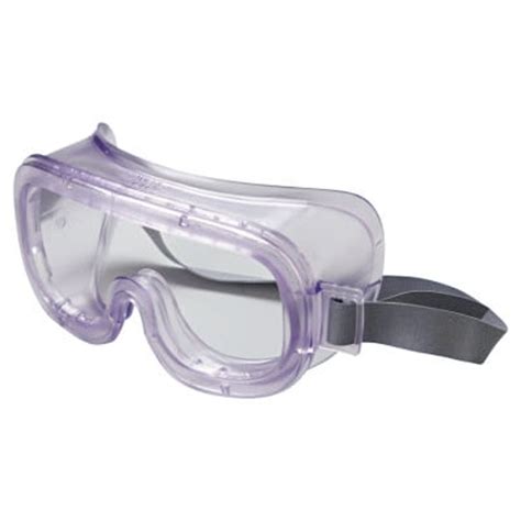 classic goggles clear frame clear lens uvextreme antifog closed vent pcg safety
