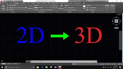 You are going to love how quickly you can navigate to your favorite commands while still maintaining plenty of room for. Convert 2D to 3D objects in AutoCAD - YouTube