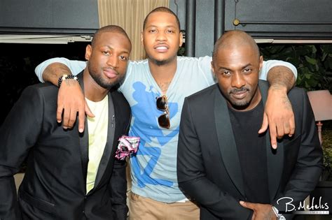 Dwyane Wade Carmelo Anthony And Idris Elba Get Sexy In Milan Is Tony