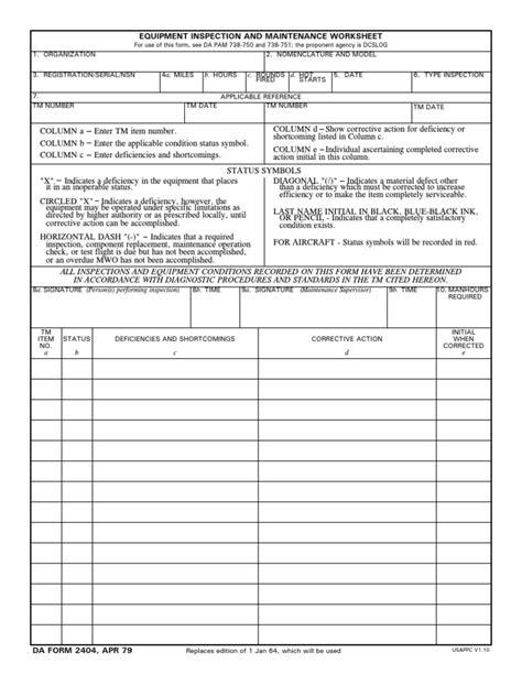 Da Form 2407 Pdf Fillable Printable Forms Free Online
