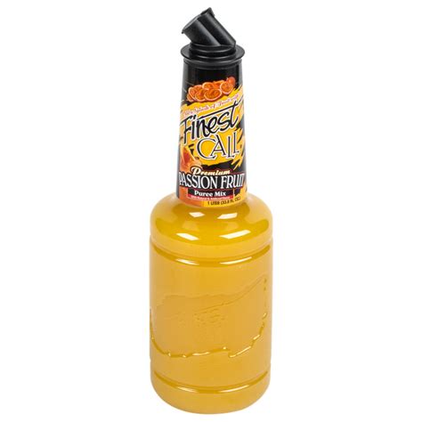 Finest Call Premium Passion Fruit Puree Drink Mixer 1 Liter