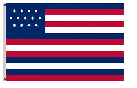 Historical American Revolutionary War Banner Serapis Flag In Flags