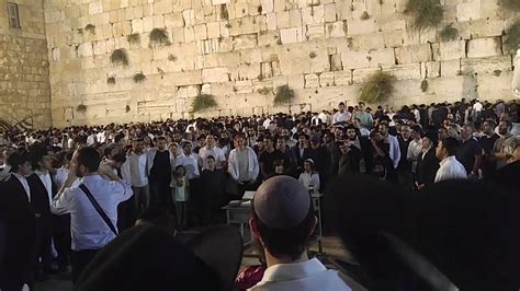 צום מערב עד ערב, מנהגי אבלות: צום תשעה באב בכותל המערבי . צילום. חדשות הכותל המערבי ...