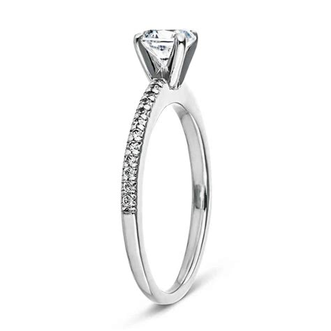 Hope Accented Engagement Ring