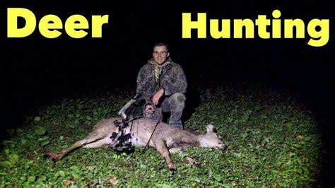 Bow Hunting Whitetails Success From The Ground Blind Youtube