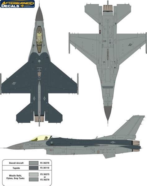 Here Is The General Dynamics F 16 Fighting Falcon Usaf Two Color