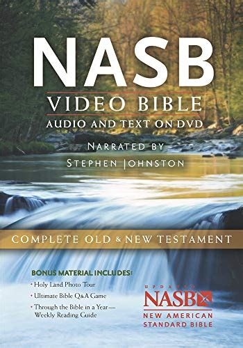 Nasb Video Bible New American Standard Bible Includes Bonus Disc