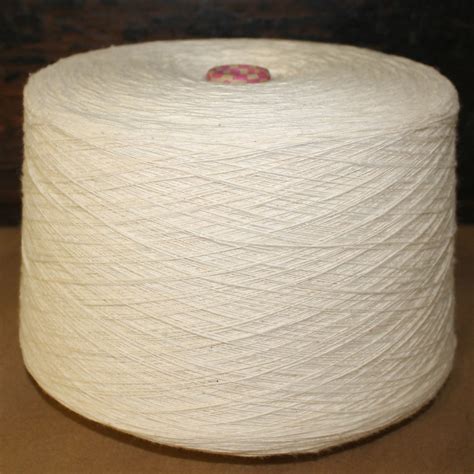 Close Out 100 Natural Cotton Flake Mill Cone Jagger Yarn