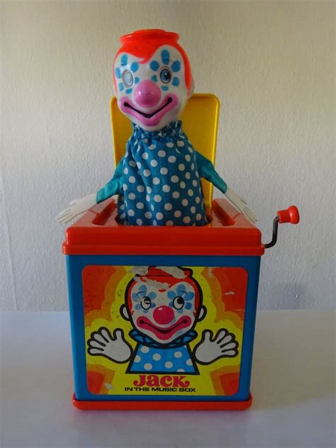 Vintage Mattel 1976 Jack In The Box In Working Condition