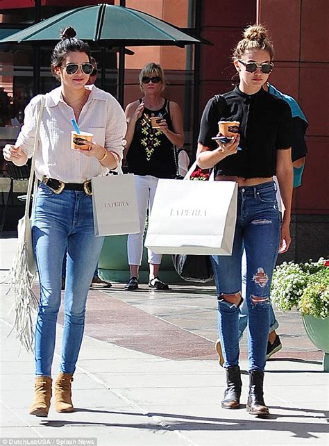 Kendall Jenner And Gigi Hadid Go Shopping For Underwear Together In La