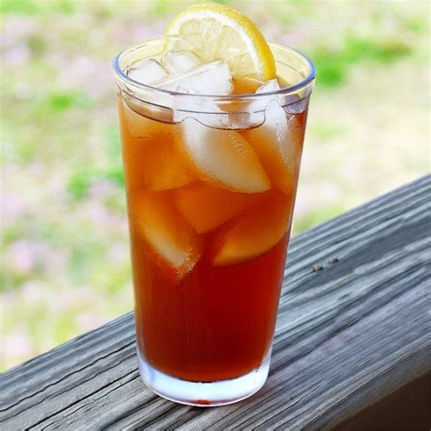 Though you will be tempted, beware of downing too many glasses of sweet tea made from a caffeinated variety unless you're prepared to stay up late into the night. Sweet Tea