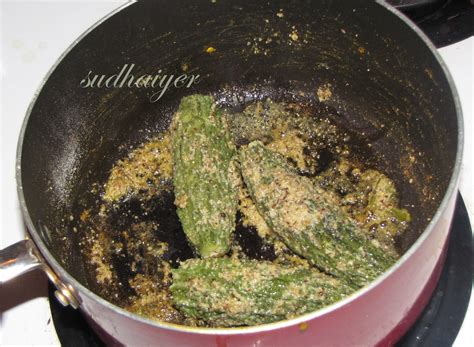 Avial N Rasam Stuffed Bittergourd Karela