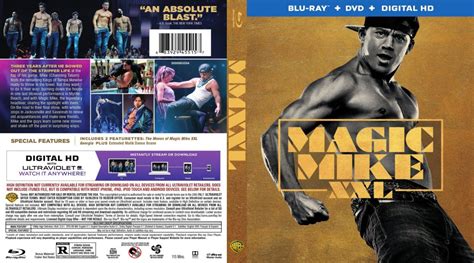 Magic Mike Xxl Movie Blu Ray Scanned Covers Magic Mike Xxl Blu Ray