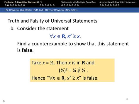 3 The Logic Of Quantified Statements Ppt Download