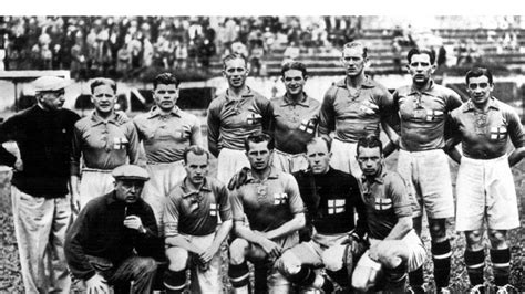 Italy World Champion 1934 World Cup Teams Fifa Winners First World Cup