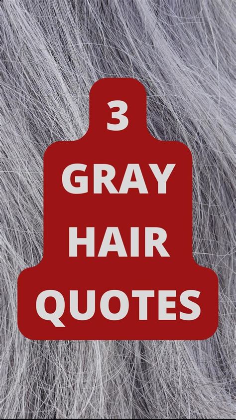 Hair Quotes For Gray Hair Empowering Quotes Affirmation Quotes