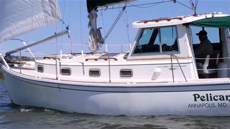 Sailing Cape Dory 30 Motorsailer Sold Annapolis Fred Hallett Light