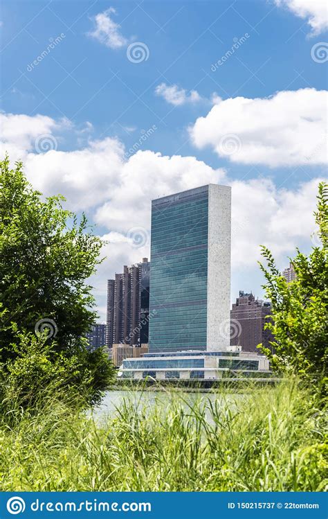 Headquarters Of The United Nations Un In New York City Usa Editorial