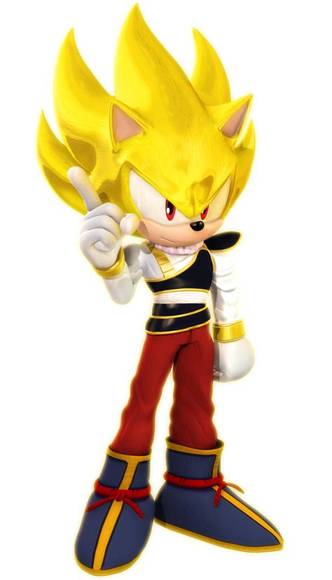 Super Shield Super Sonic Render By Nibroc Rock Sonic Hedgehog Art Images