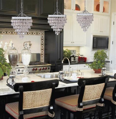 30 Ideas For Beautiful And Innovative Kitchen Chandeliers Interiorsherpa